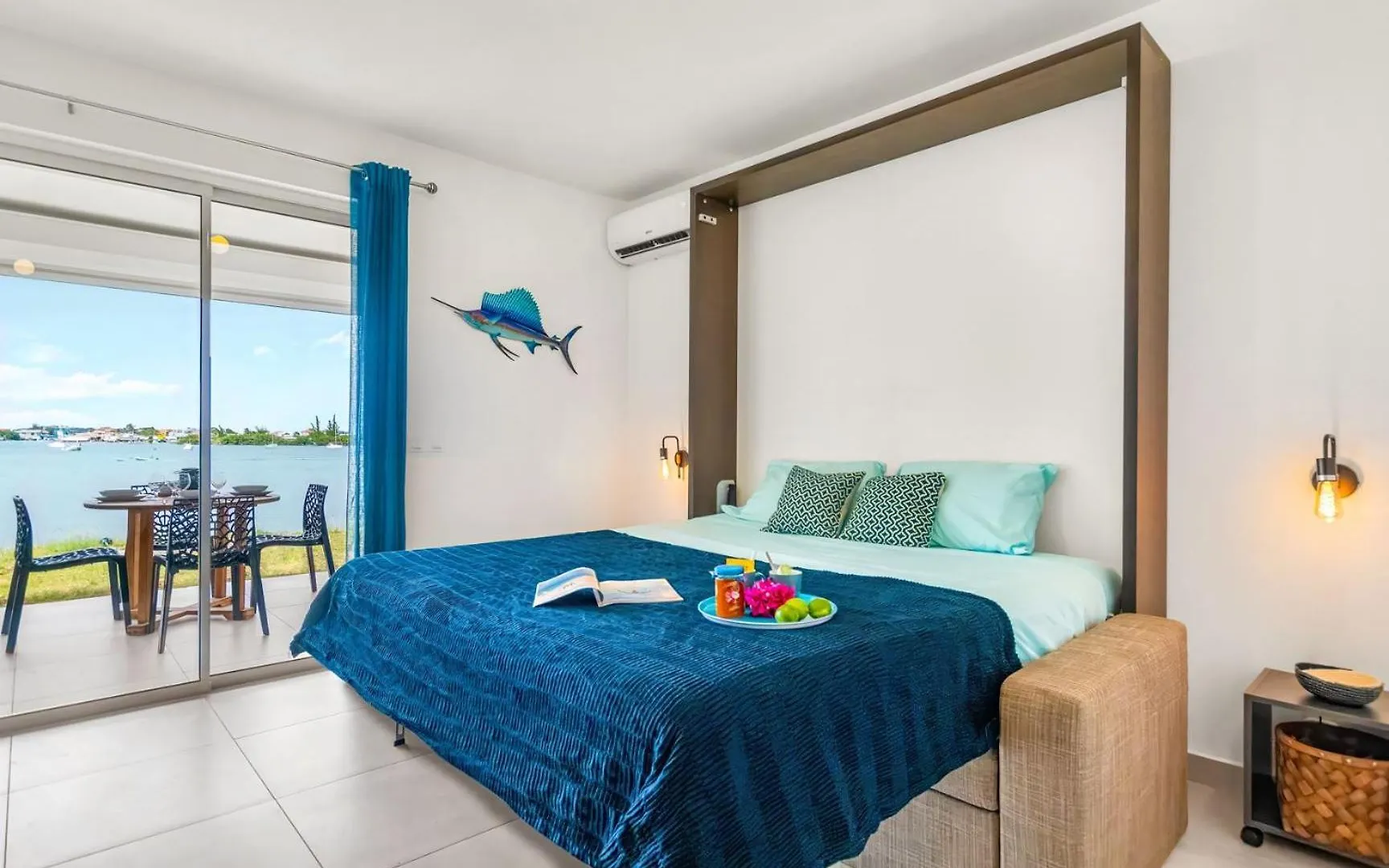 Le Curacao - Spacieux Studio Piscine Vue Lagon ماريجوت
